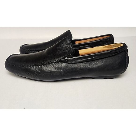 Too Boot Key Largo Men\'s Black Deerskin Leather Loafer Driving Shoes Size 9.5